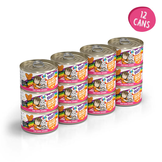 Weruva Tuna & Salmon Start Me Up paquete 12 - 2.8 oz