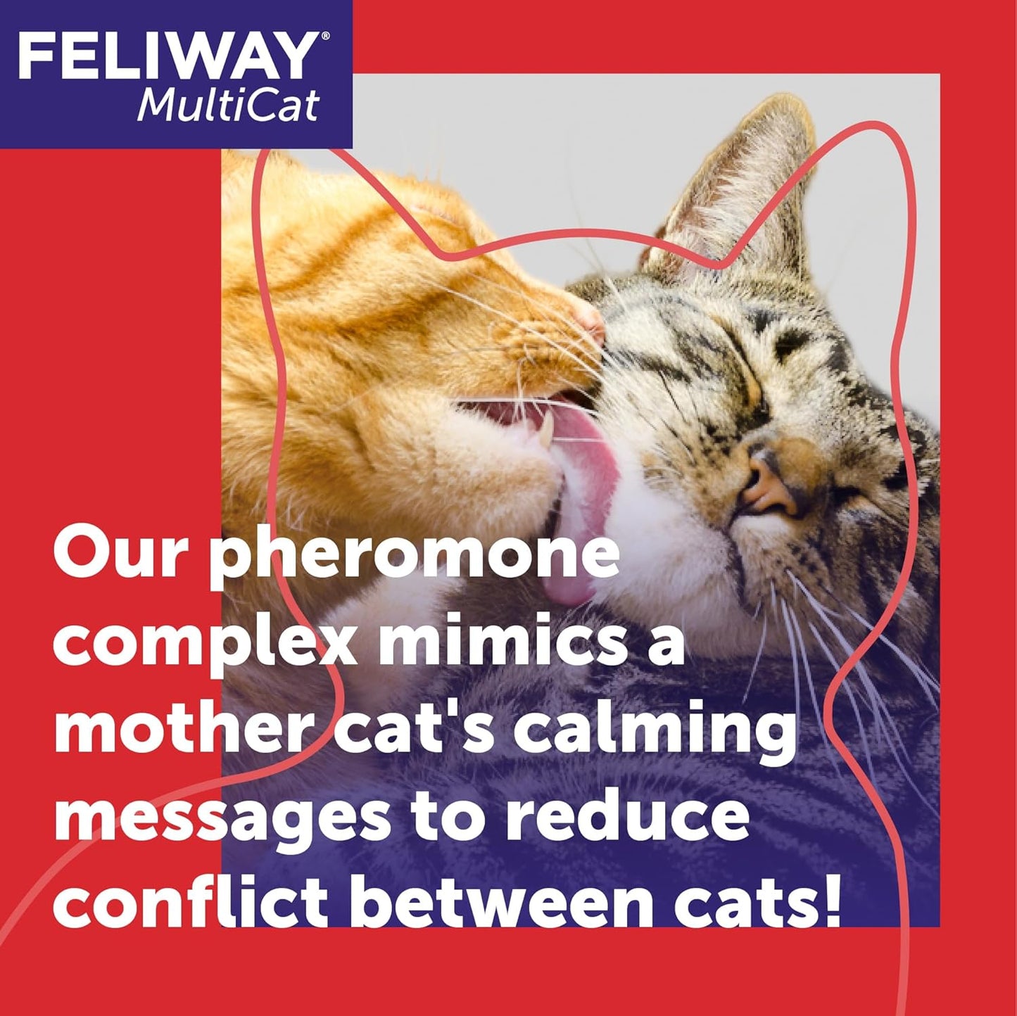 FELIWAY MultiCat - difusor de feromonas calmante enchufable