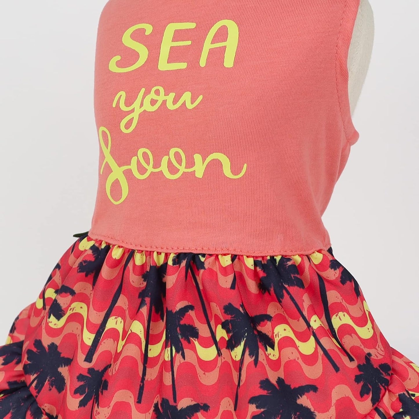 Sea You Soon - Vestido hawaiano para perro