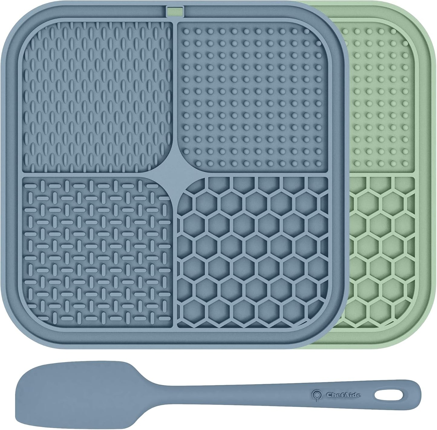 Paquete de 2 alfombrillas para lamer