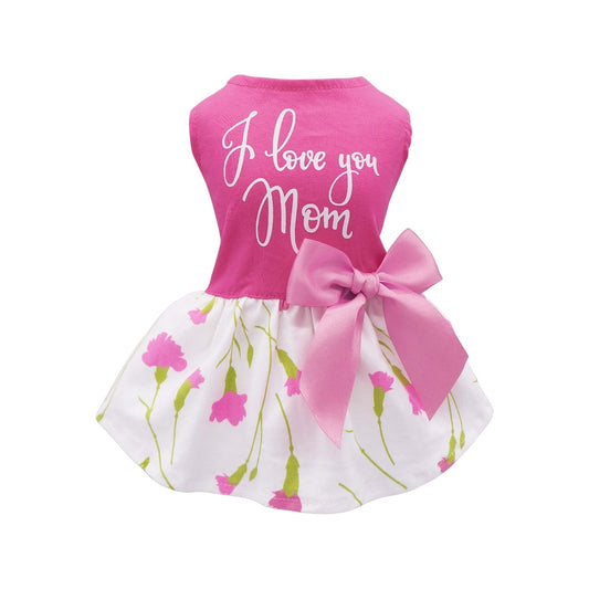 Vestido "I love you mom"