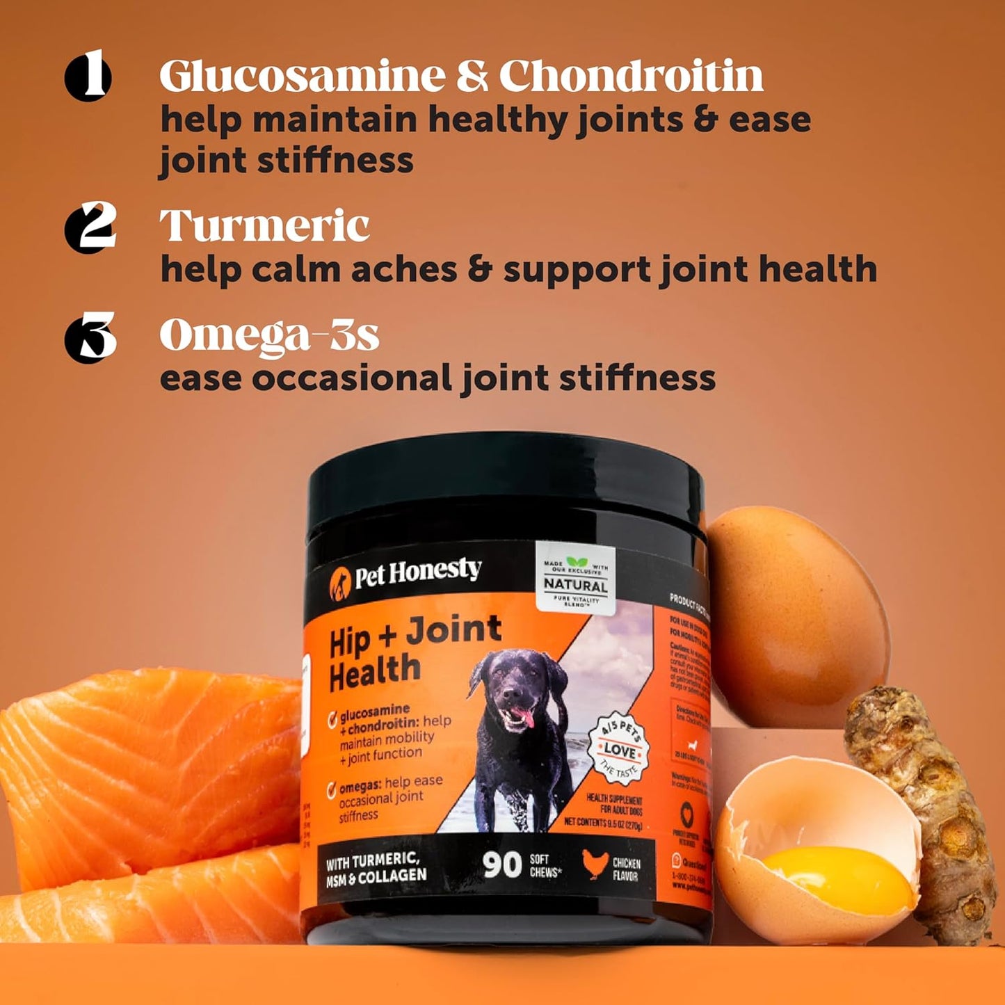 Pet Honesty Hip and joint suplemento
