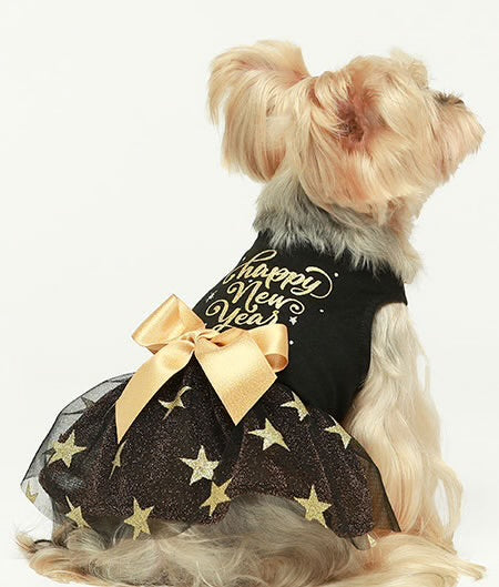 Happy new year dress