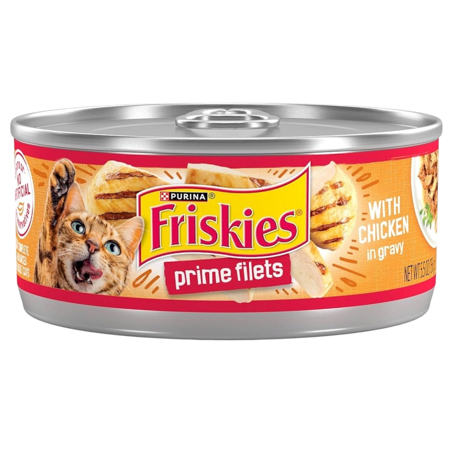 Friskies prime filets 5.5 onzas por unidad