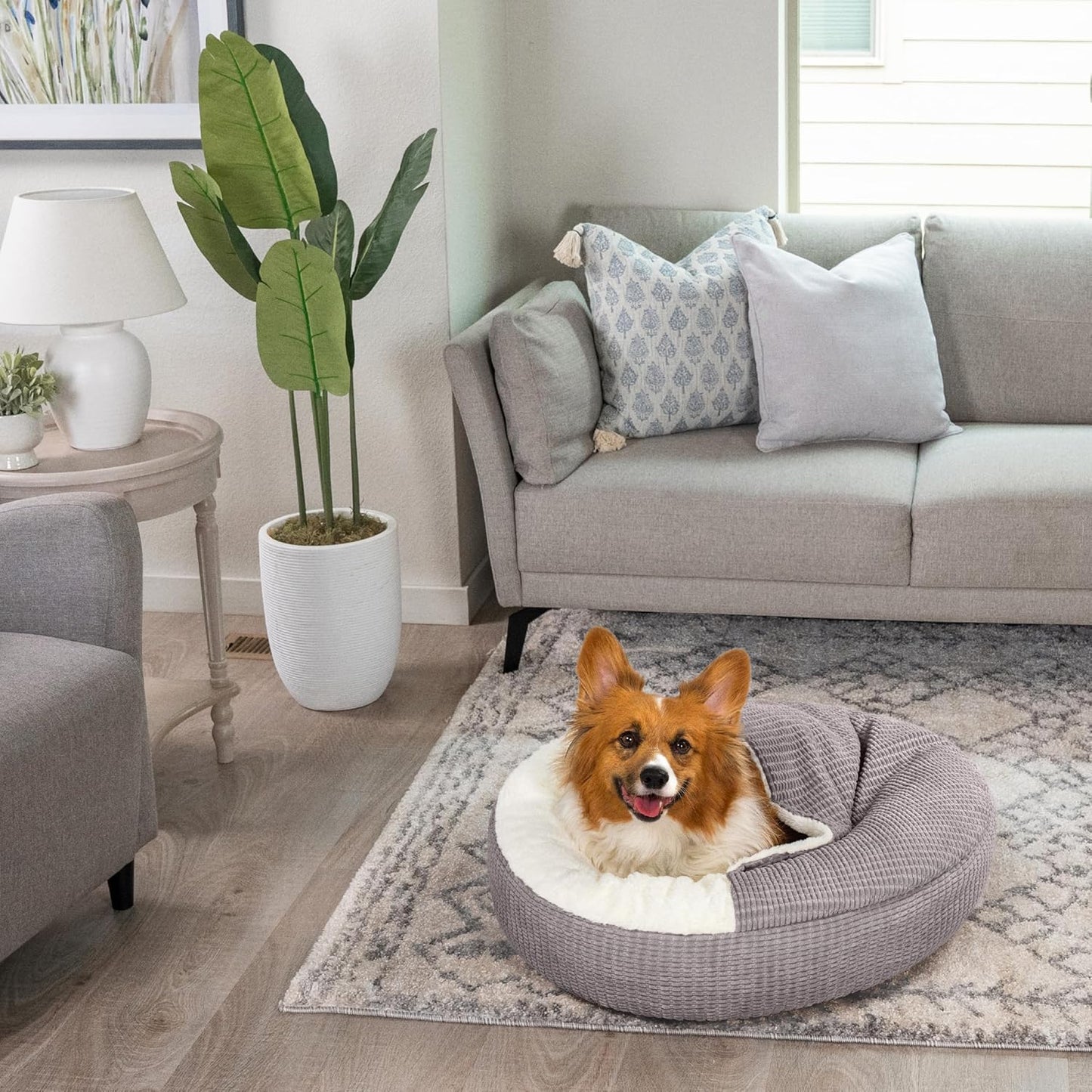 Best Friends by Sheri -  Cama acogedora para perros y gatos