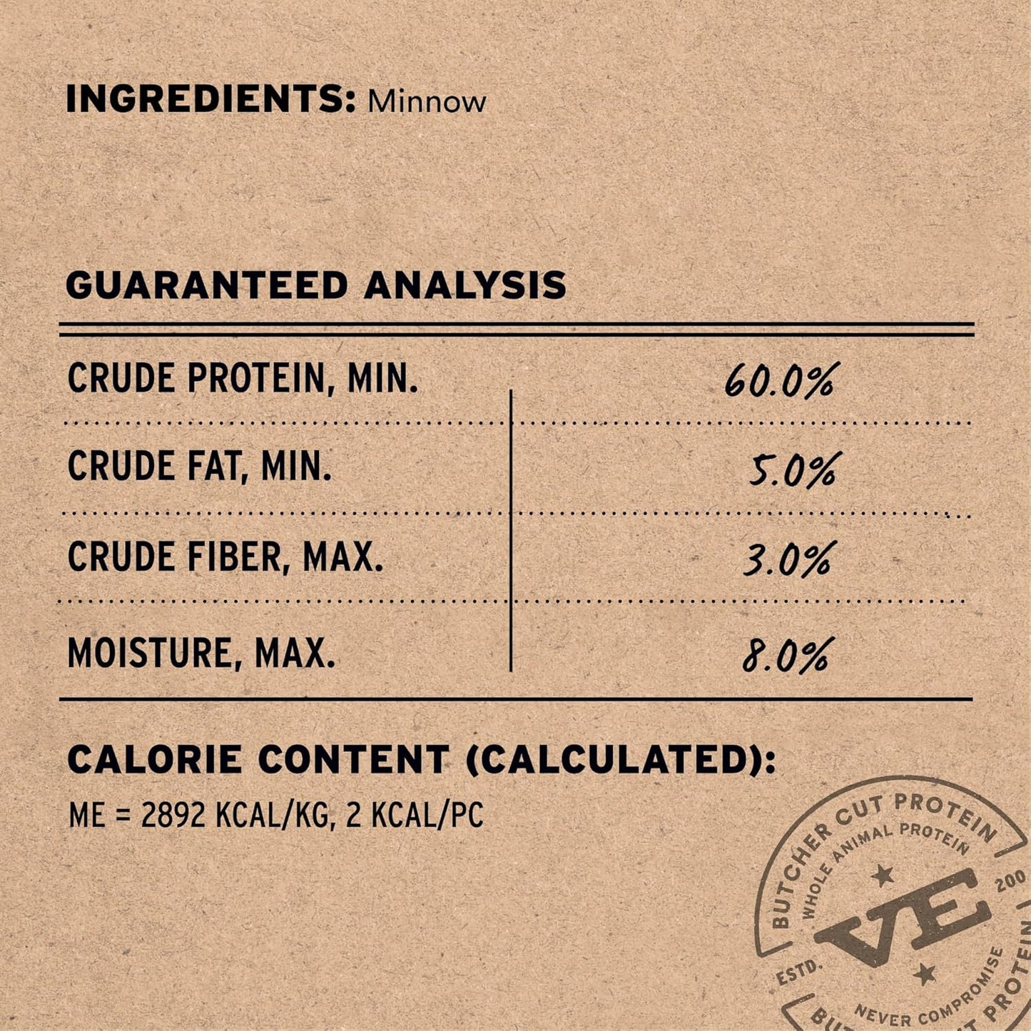 Vital Essentials - Golosinas crudas liofilizadas de un solo ingrediente, para gatos, pechuga de pollo, 2.1 oz