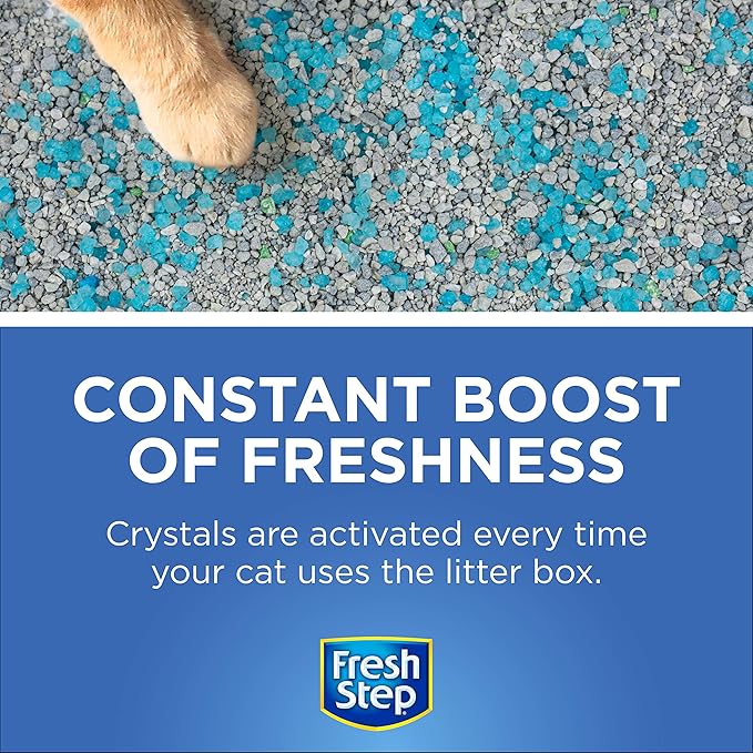 Fresh Step Cat Litter Cristales | Eliminador de olor gato