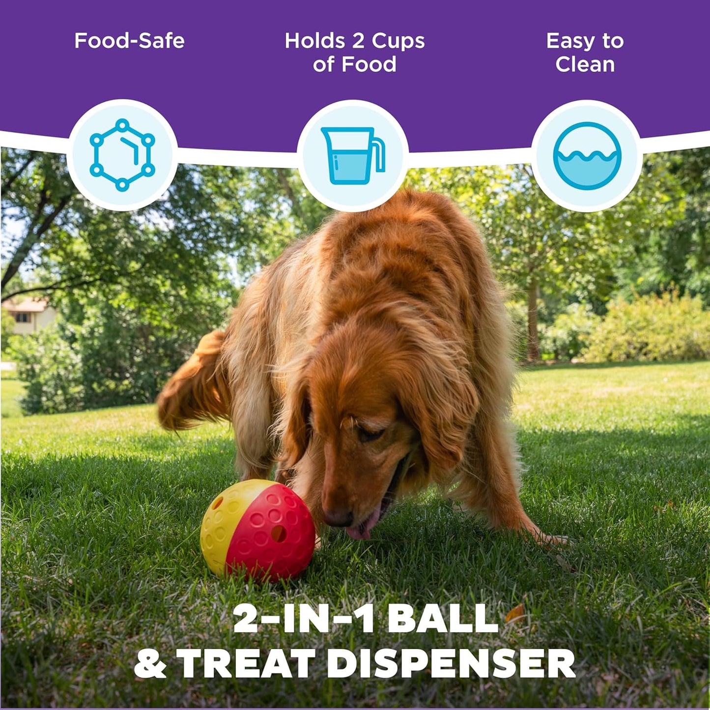 Nina Ottosson - Juguete interactivo de rompecabezas dispensador de premios, tamaño grande