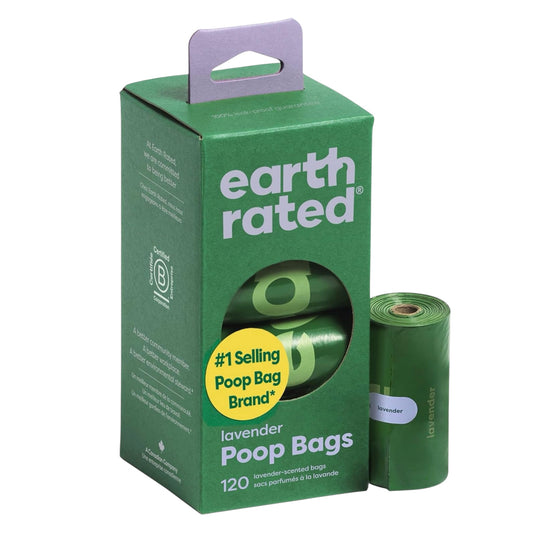 Earth Rated - poop bags 8 rollos