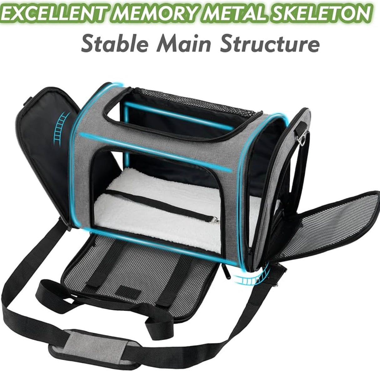 Transportador para mascota, tamaño mediano