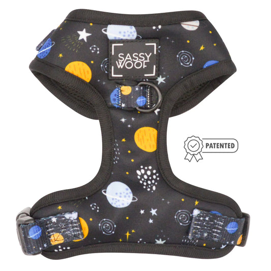 Sassy Woof- pechera y correa TO THE STARS AND BEYOND