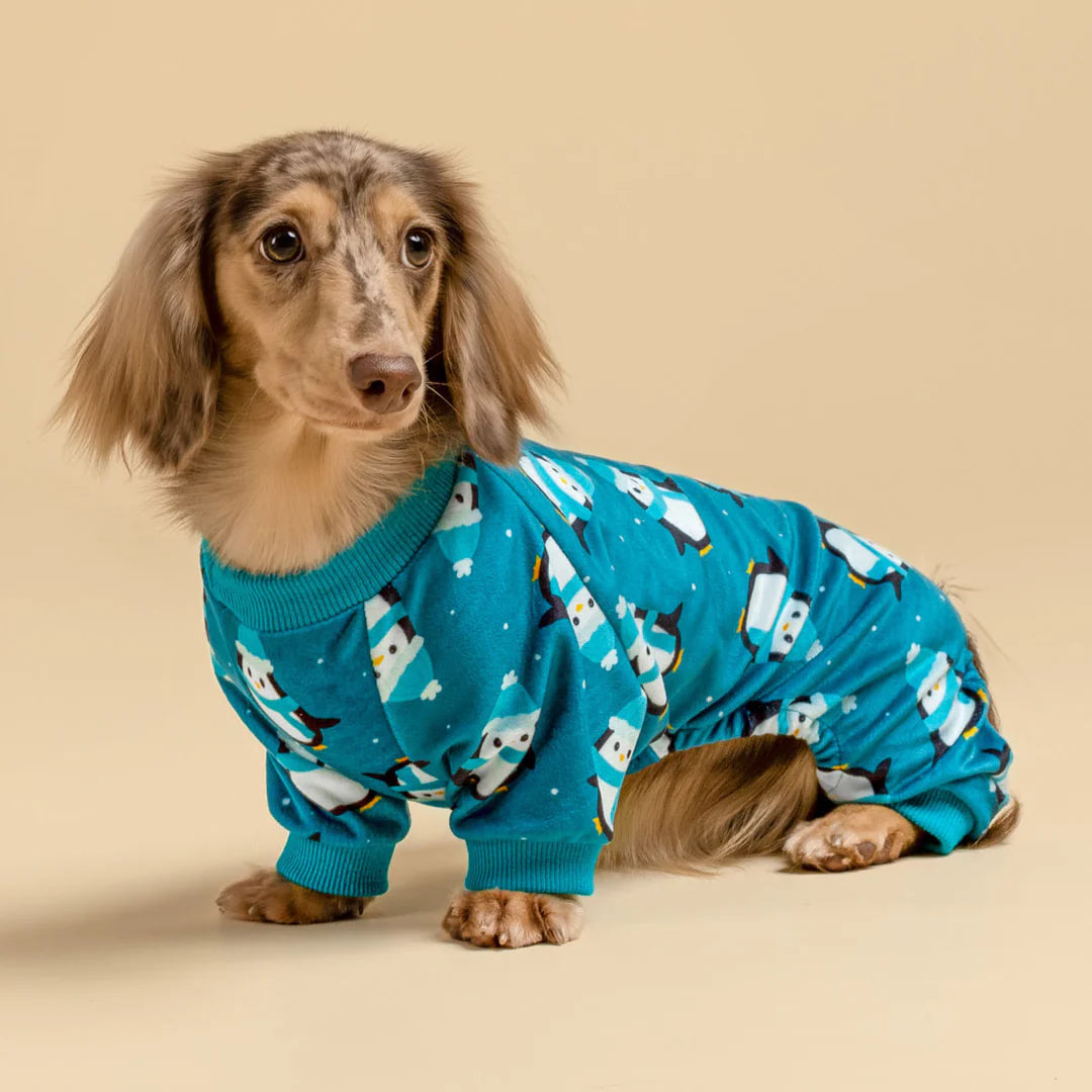 PENGUIN DOG PAJAMAS