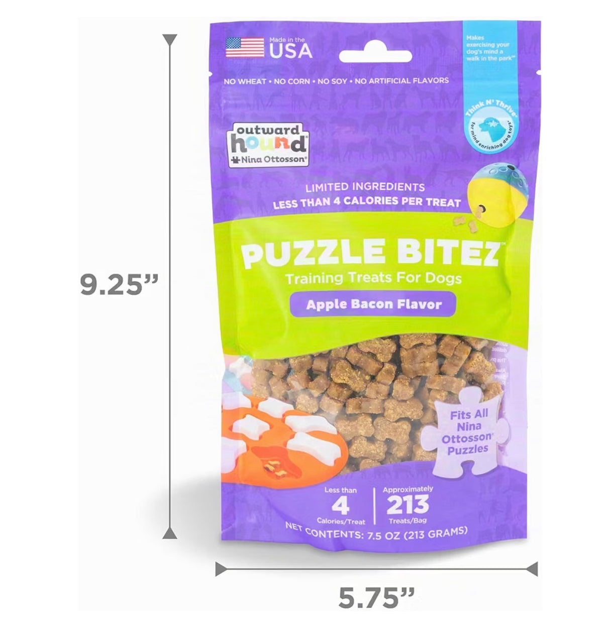 Outward Hound Nina Ottosson Puzzle Bitez Golosinas para perros