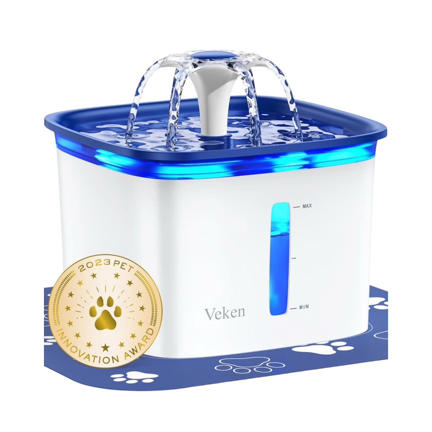 Veken 95oz/2.8L Pet Fountain