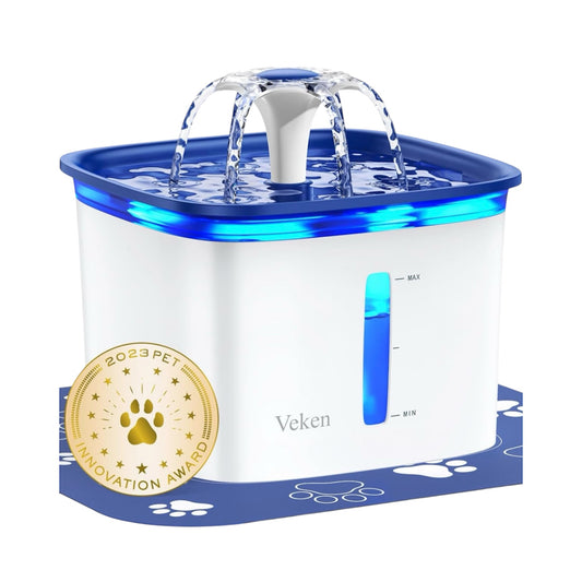 Veken 95oz/2.8L Pet Fountain