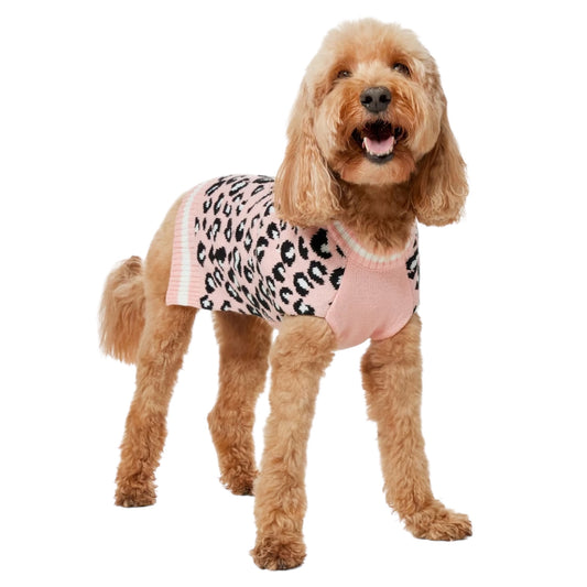 Leopard Print Dog sweater