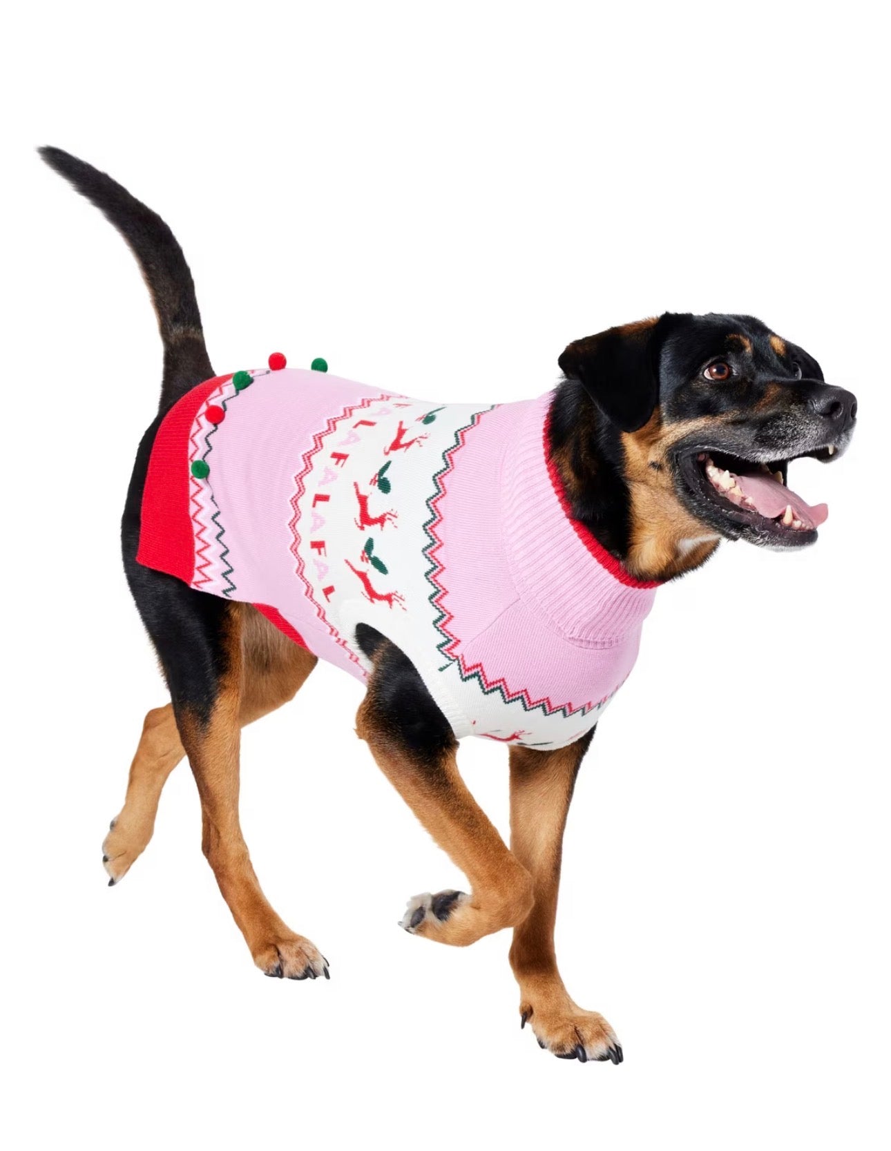 Fa La La 3D Dog & Cat Turtleneck Sweater