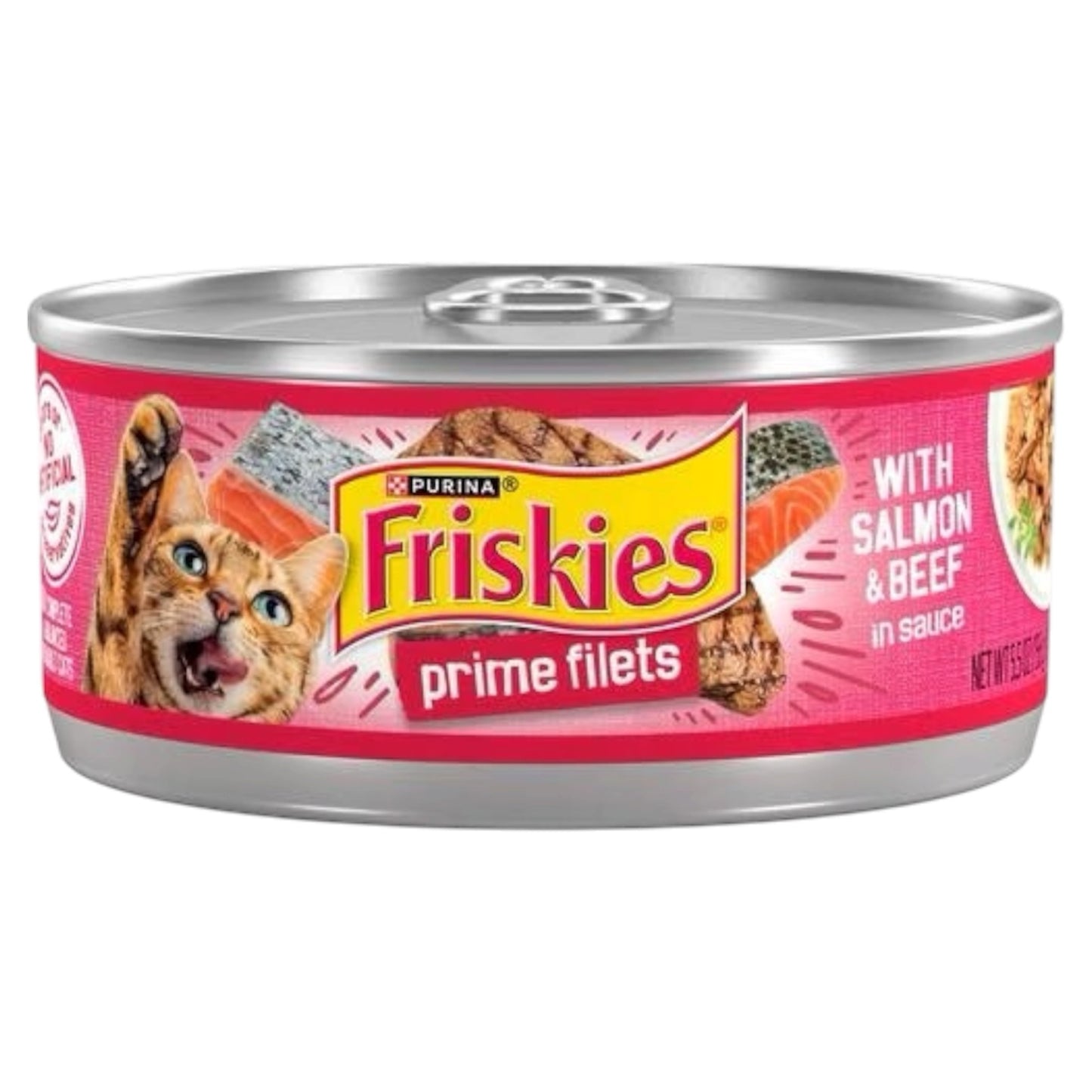 Friskies prime filets 5.5 onzas por unidad