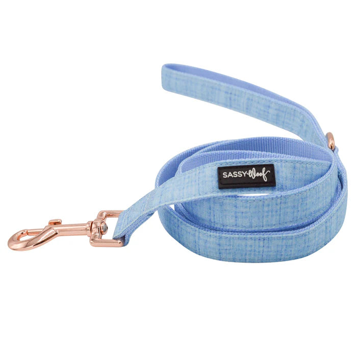 Sassy Woof- pechera ajustable y correa Blumond