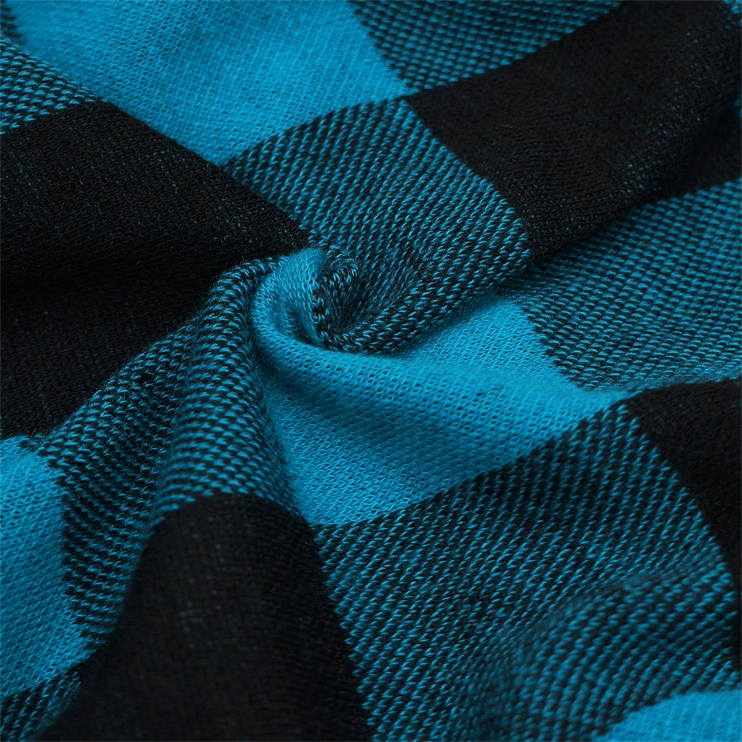 Buffalo Plaid Pijama azul