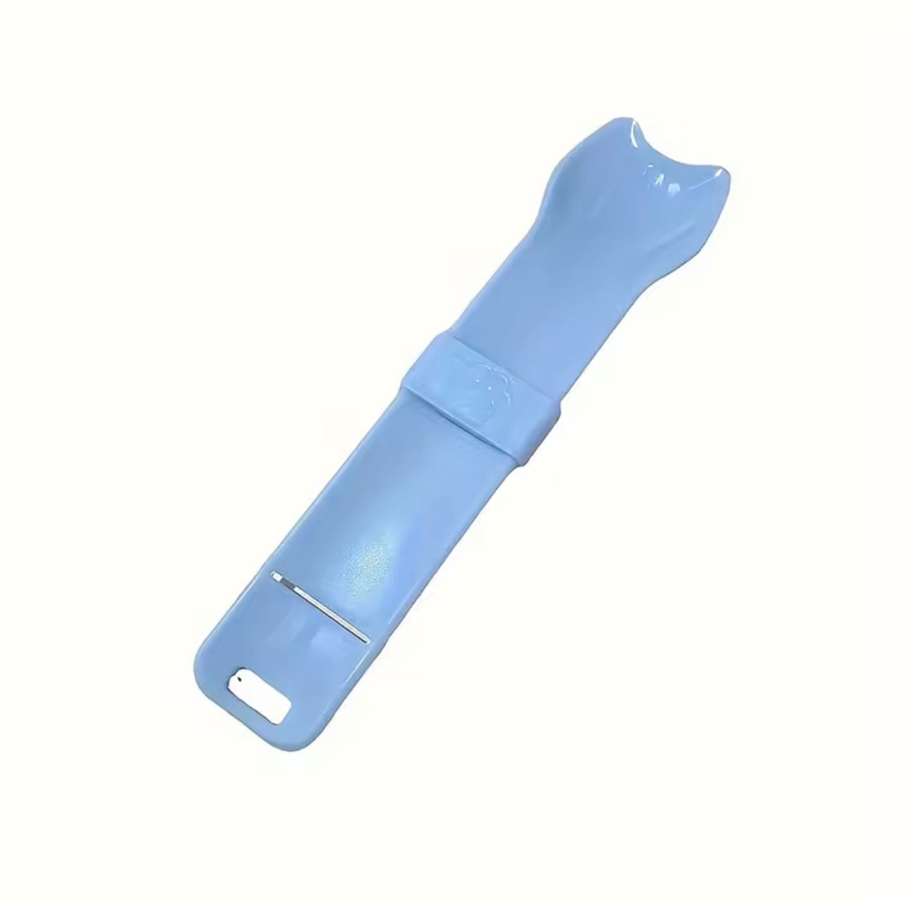 Spoon Licking Feeding Dispenser for Liquid Snack Puree