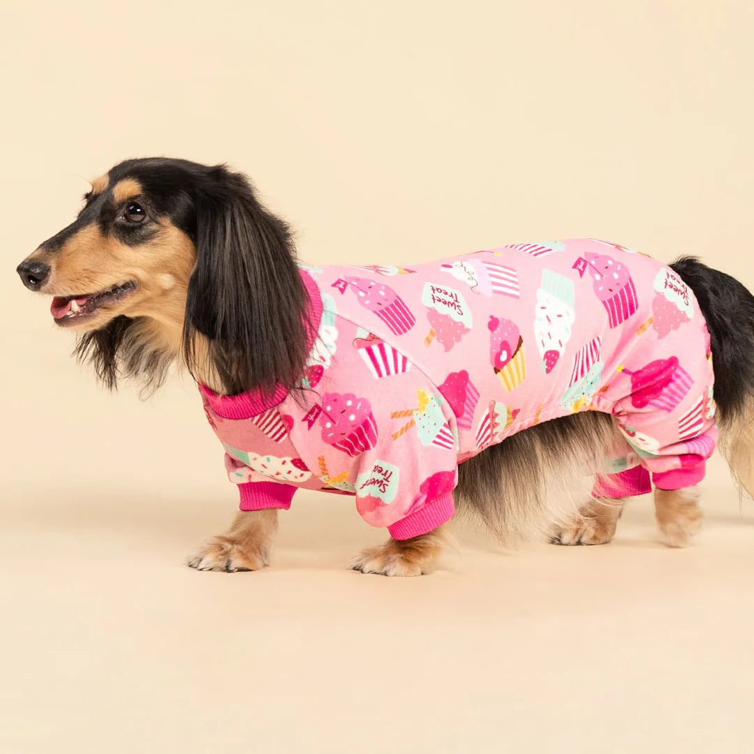 SWEET CUPCAKE DOG PAJAMAS