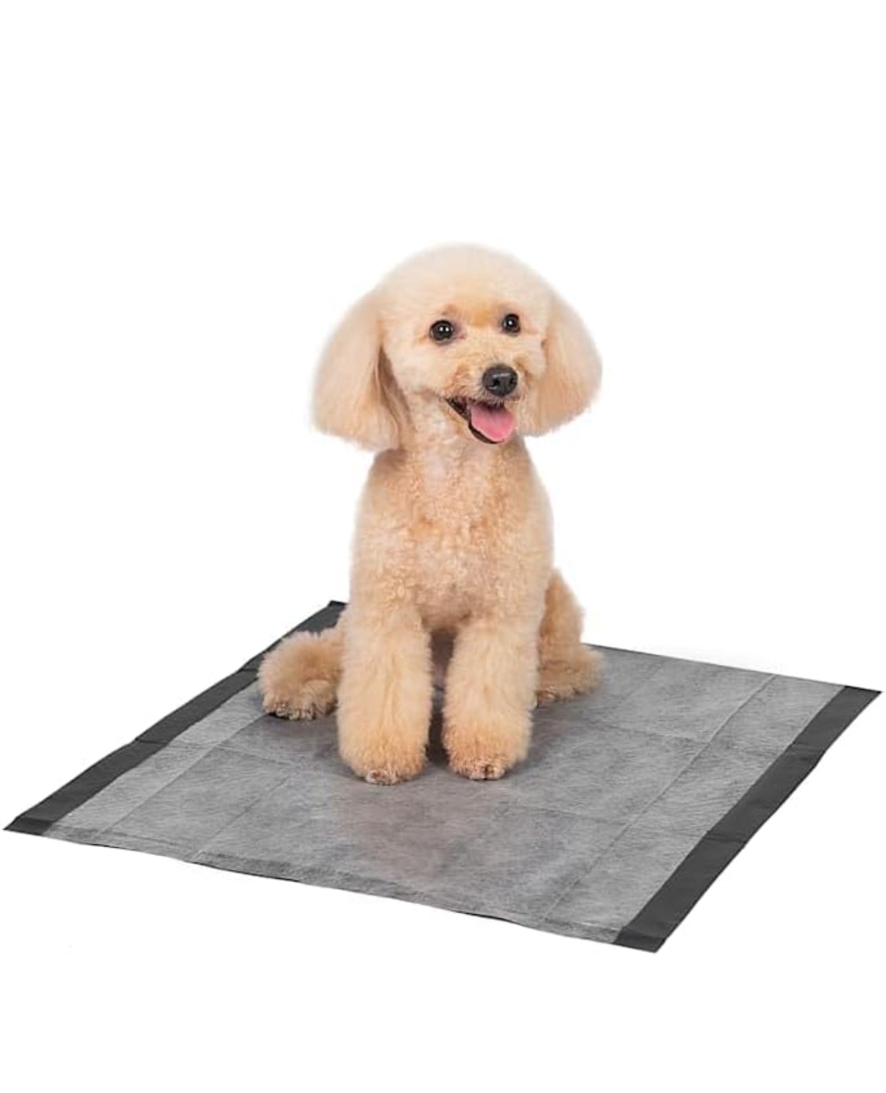 Glad for Pets|Pads de carbón negro para orina de mascotas, desechables, súper absorbentes (23x23 pulgadas, 50 unidades)