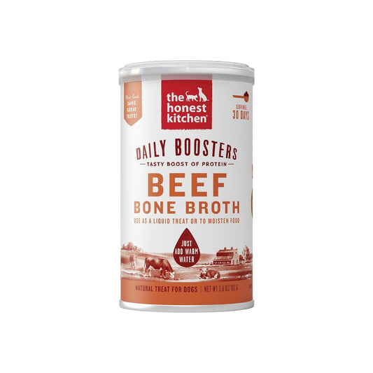 The Honest Kitchen Daily Boosts: Caldo de hueso de res para perros y gatos