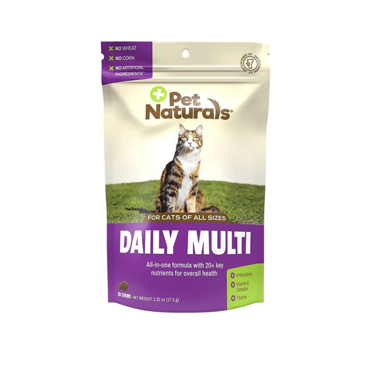 Pet Naturals Multivitamínico diario para gatos con biotina