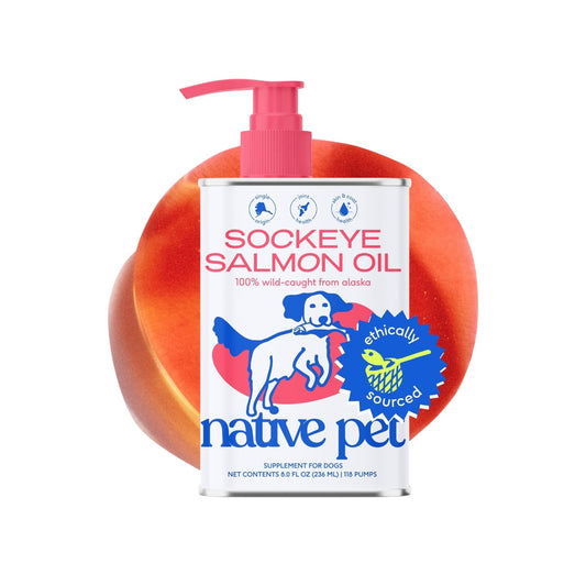 Native pet, Sockeye salmon oil