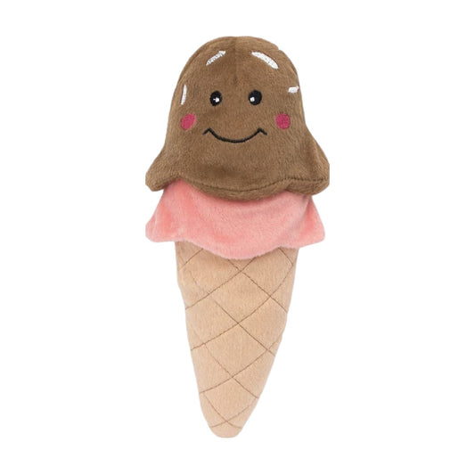 ZippyPaws NomNomz Dog Toy, Ice Cream