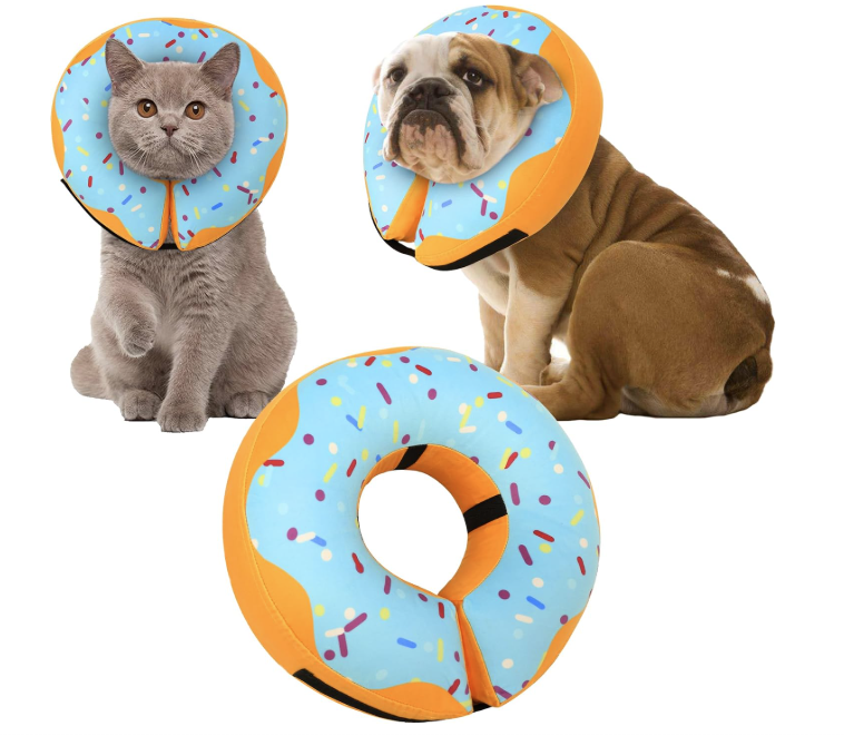 Collar de dona de recuperación para perros y gatos