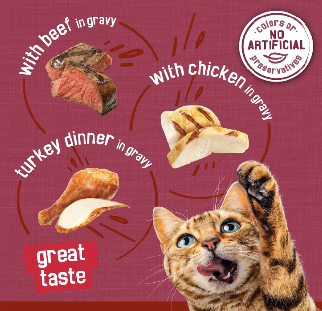 Friskies prime filets, comida para gatos húmeda, 24-5.5 onzas Latas