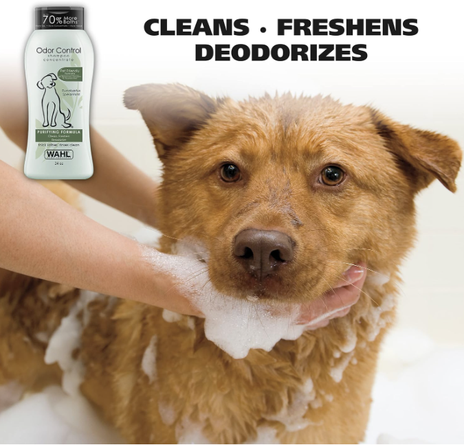 Wahl USA - Shampoo para control de olores para perros 24 onzas