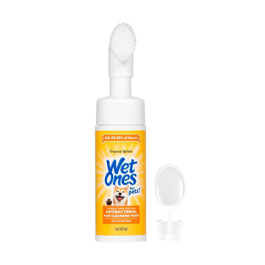 Wet Ones for Pets Espuma limpiadora de patitas antibacteriana