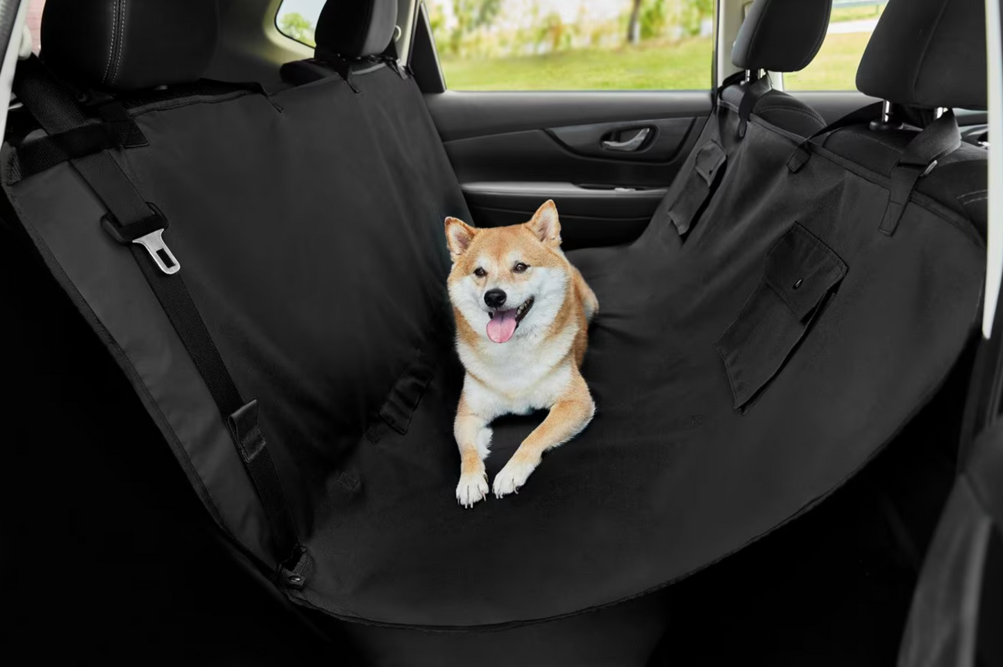 Protector de asiento de carro tipo hamaca resistente al agua