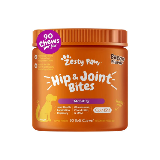 Zesty Paws- Hip and joint bites, 90 masticables