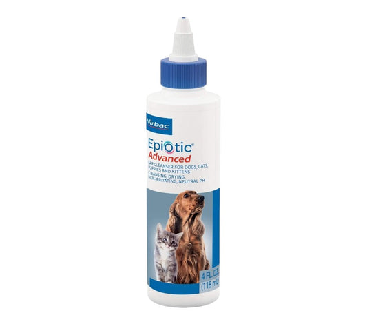 Limpiador de oídos Virbac Epi-Otic Advanced, 4 onza