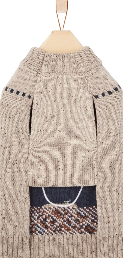 Smiling Reindeer Dog & Cat Sweater