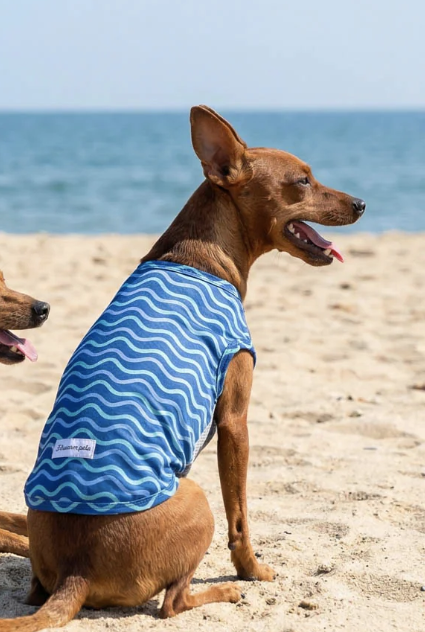 Ocean waves Dog UV Protection Shirt
