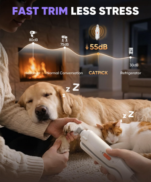 Cortaúñas 2 en 1 para Gatos y Perros