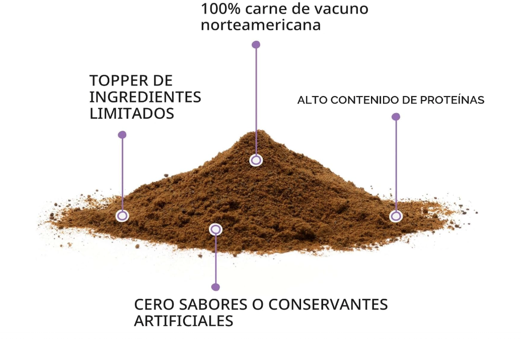Crumps' Naturals Espolvoreado de Hígado de Res Marrón, 4.2 Onzas