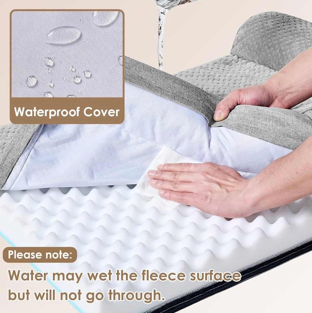 Cama ortopédica tamaño grande
