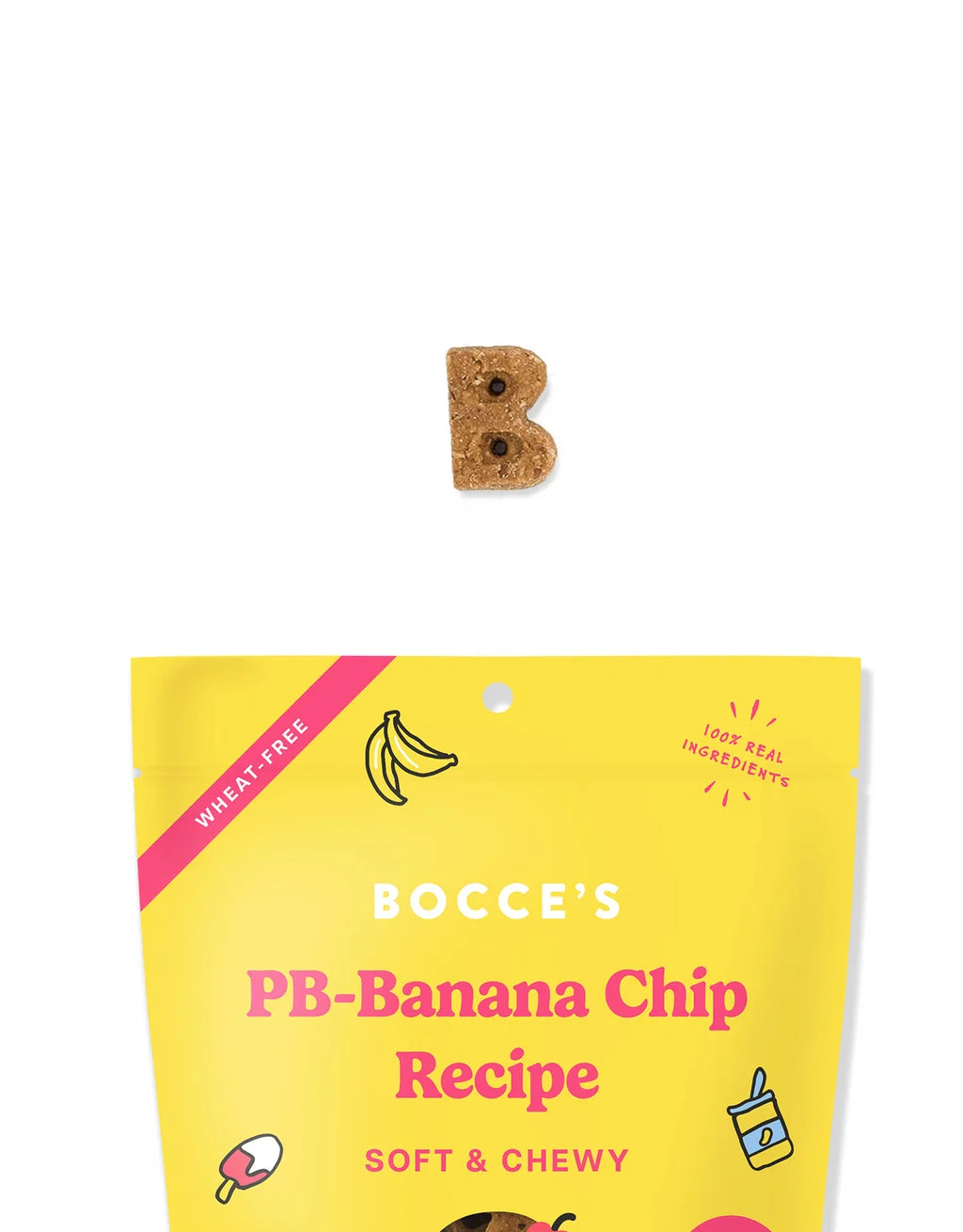 Bocces bakery Banana Chip Soft & Chewy Treats