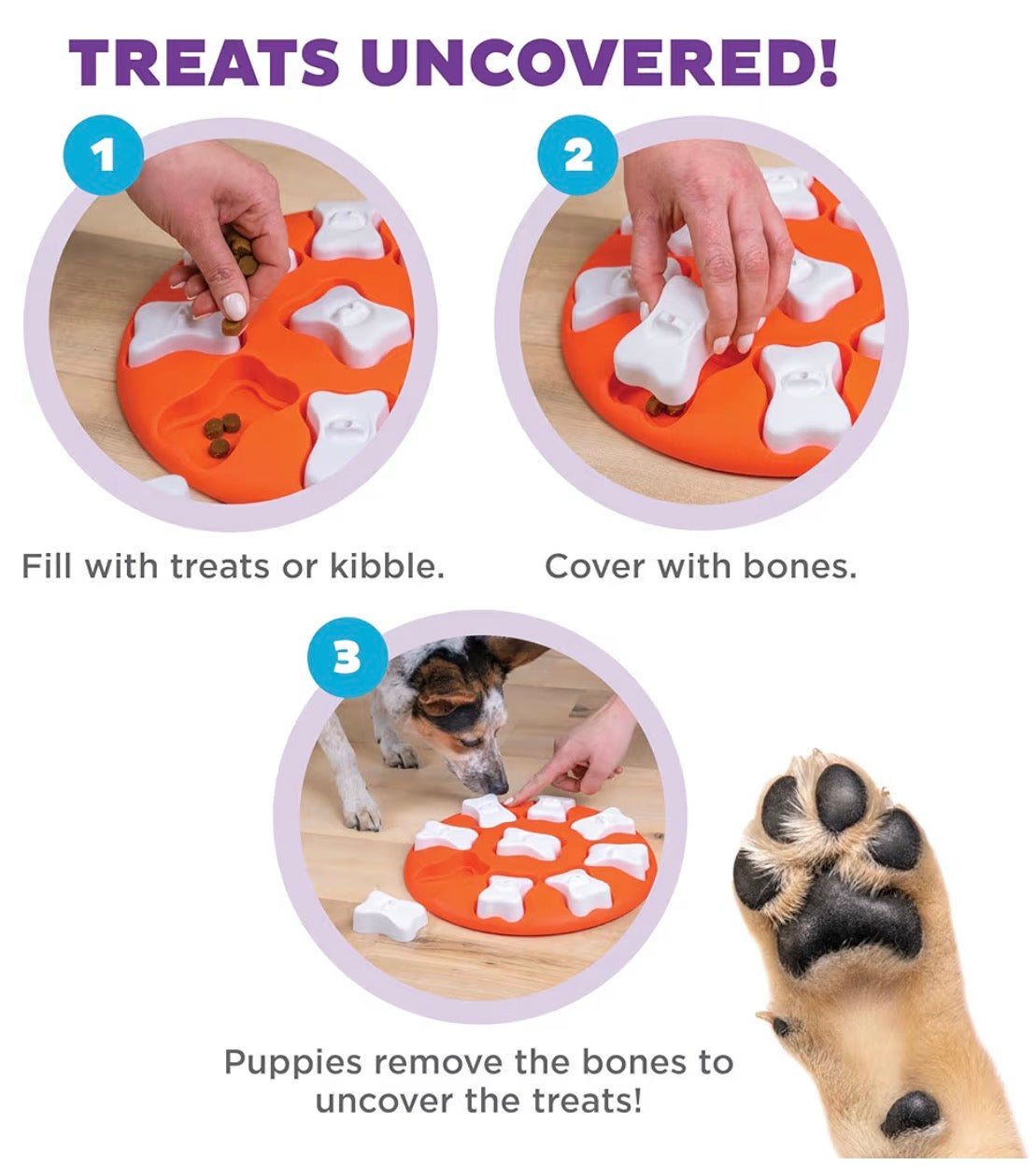 Outward Hound por Nina Ottosson - Juguete de enriquecimiento para perros