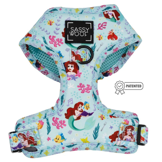 Sassy woof- pechera ajustable Ariel disney