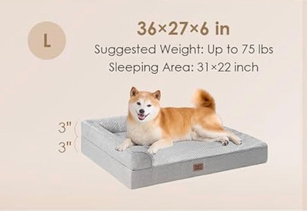Cama ortopédica tamaño grande