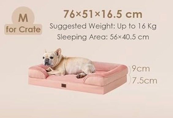 Cama ortopédica para perro mediano