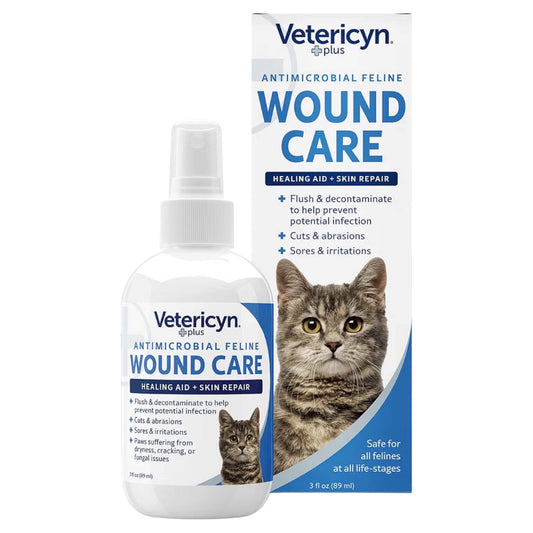 Vetericyn Plus Spray para el cuidado de heridas de gato