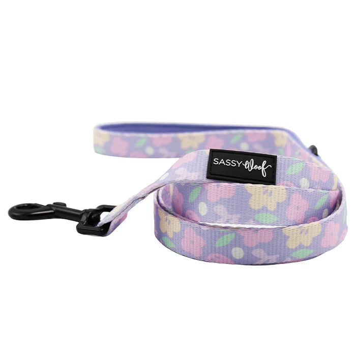 Sassy woof - pechera y correa Fleur de Sass
